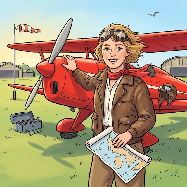 Folgen-Cover: Amelia Earhart