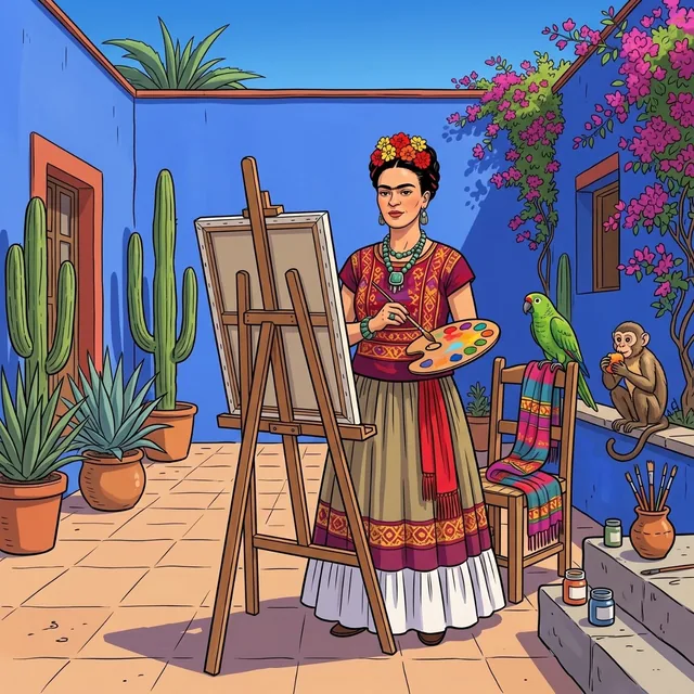 Folgen-Cover: Frida Kahlo